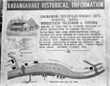 Karangahake Historical Information Sign